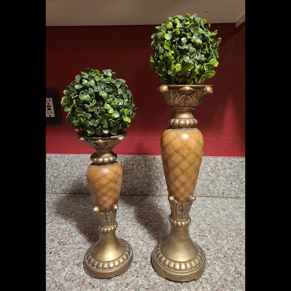 Resin Candle Holders